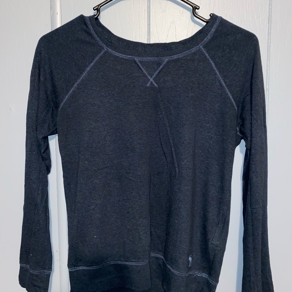 Blue long sleeve shirt